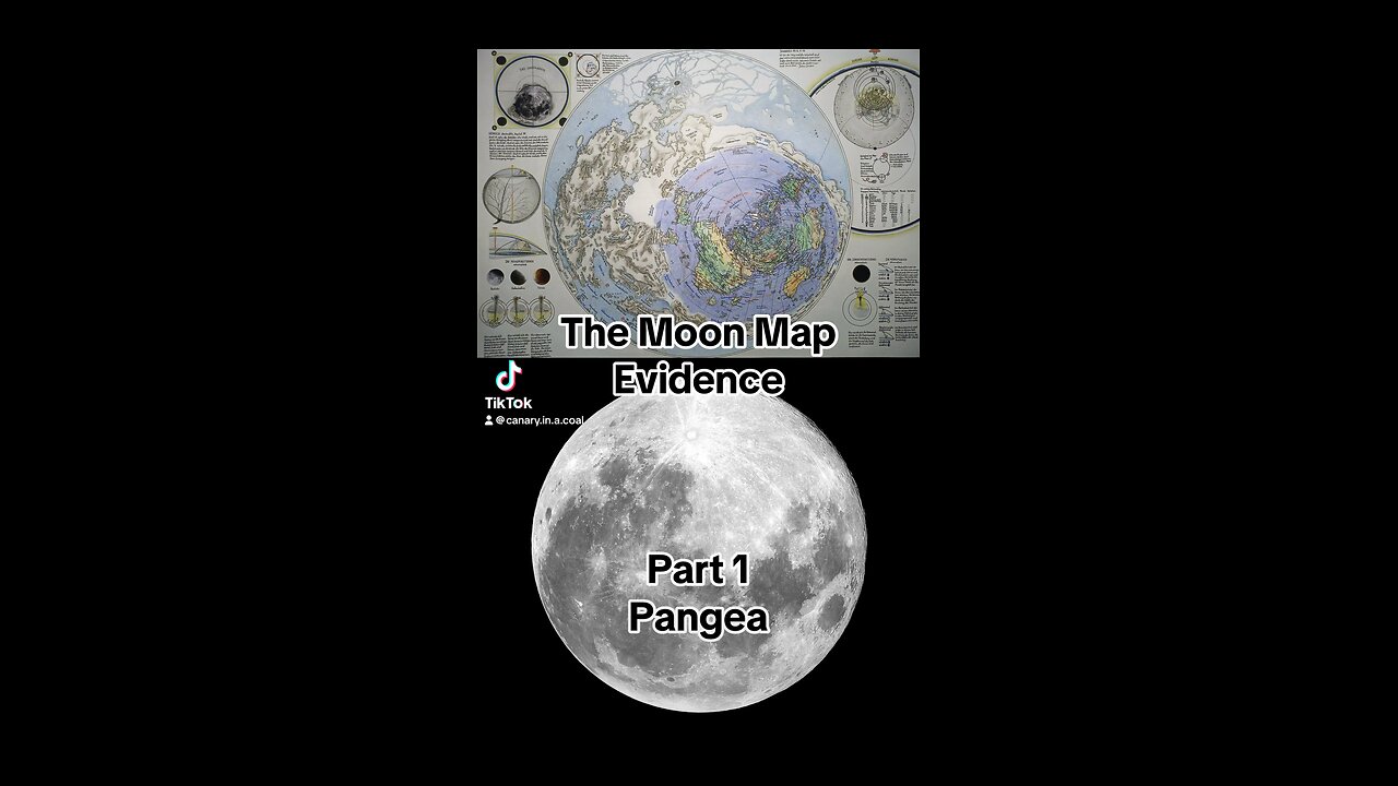 The Moon Map Evidence Part 1: Pangea