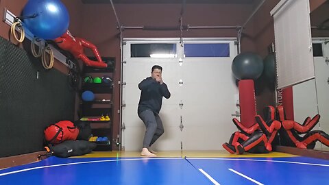 WTD Sliding Front Kick to Hook Kick sequential