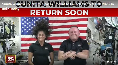 Sunita Williams To Return: SpaceX Rocket To Launch On 15 March 2025 To Bring Sunita Back