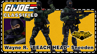 Wayne R. "Beach Head" Sneeden - Night Force - G.I. Joe Classified 164A - Unboxing & Review