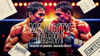 Pacquiao vs Barrios Controversy: Fight Ends in Draw – Who REALLY Won?