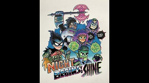 Teen Titans GO Figure!! The NIGHT BEGINS TO SHINE PLAYTHROUGH