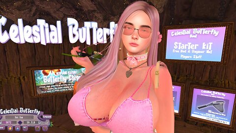 🦋 Celestial Butterfly Adventure: Dance, Hunt & Earn Lindens 💃 Music & Fun in Second Life! 🎶