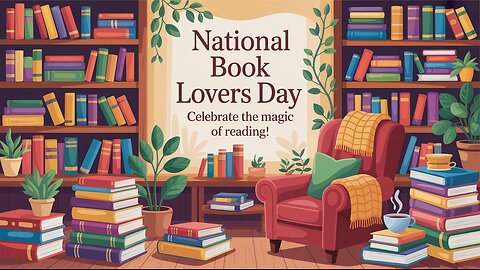 Celebrate National Book Lovers Day 2025 | Why We Love Reading & How to Join the Fun!