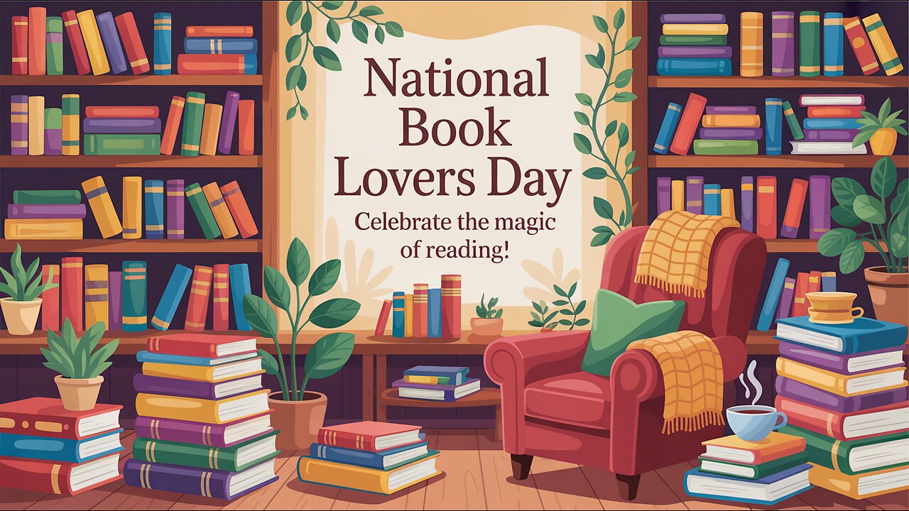 Celebrate National Book Lovers Day 2025 | Why We Love Reading & How to Join the Fun!