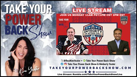 ELECTION INTEGRITY LIVE STREAM