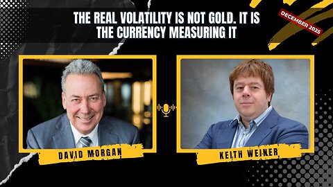 The Real Volatility Is Not Gold. It Is The Currency Measuring It