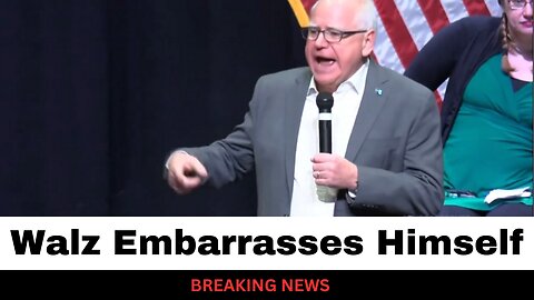 Tim Walz Embarrasses Himself, Tries To Walk Back Tesla Comment