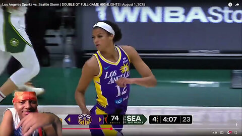 DOUBLE OVERTME GAME WINNER?!! Los Angeles Sparks vs. Seattle Storm | DOUBLE OT FULL HIGHLIGHTS