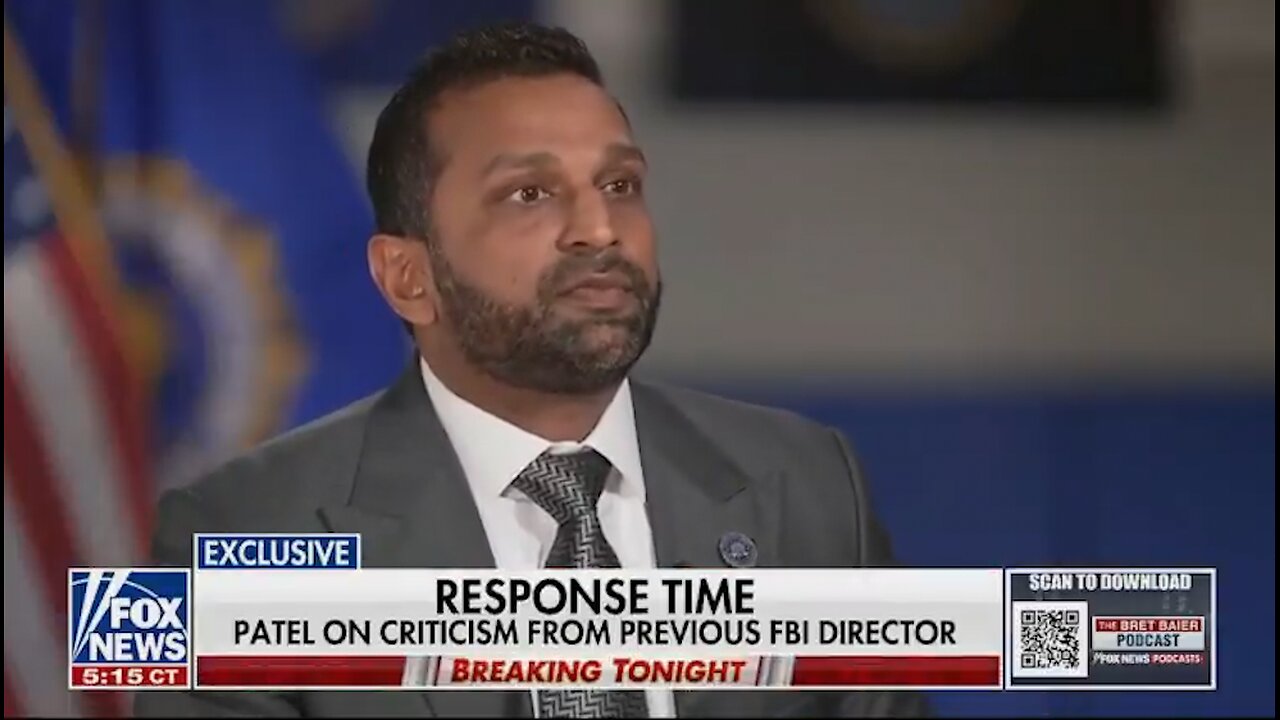 Kash Patel On James Comey