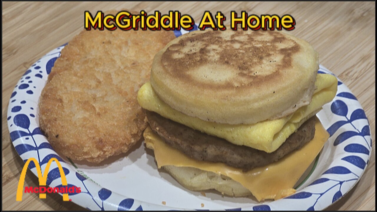 Homemade McDonald's McGriddle Sandwich The RIGHT Way