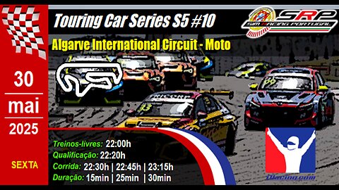 🇵🇹 [iRacing Live] 🇵🇹 Touring Car Series S5 @ Algarve International Circuit - Moto