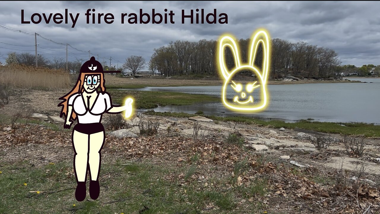 Hilda’s fire rabbit