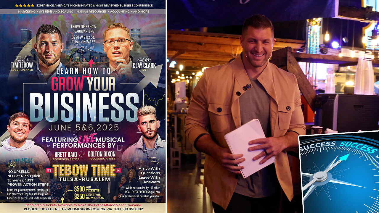 Business Coach | What Principles Are Currently Acting As Your Compass? Choosing Habits Based Upon Whom You Wish to Become + Join Tim Tebow At Clay Clark’s June 5-6 Business Workshop! (22 Tickets Remain Available)