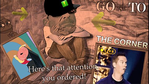 Here's that attention you ordered! GO TO THER CORNER! Live!