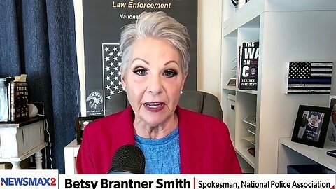 NPA spokesperson Sgt. Betsy Brantner Smith (ret.) joined Newsmax