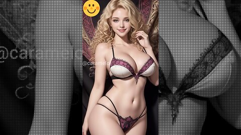 beautiful models with different bikini designs made by AI