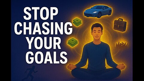 How to make your goals come to you.