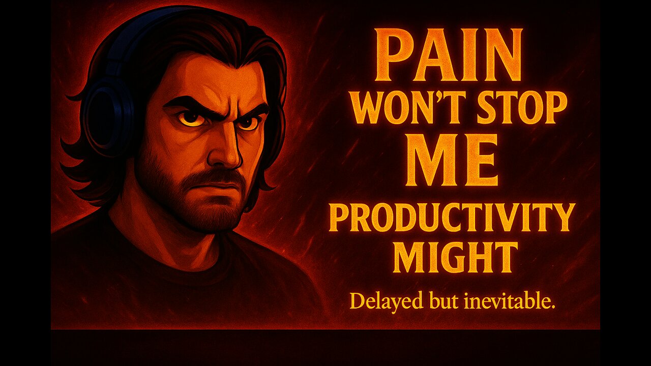 ⛓ 🩸PROCRASTINATORS UNITE (EVENTUALLY) — PAIN IS A REMINDER THAT I HAVEN’T LOST YET. 🔥⚔ 💀