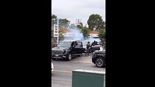 ICE uses smoke grenades during raid at car wash in Anaheim, California