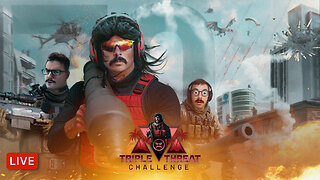 🔴LIVE - DR DISRESPECT - TRIPLE THREAT CHALLENGE - WINNING AT EVERYTHING