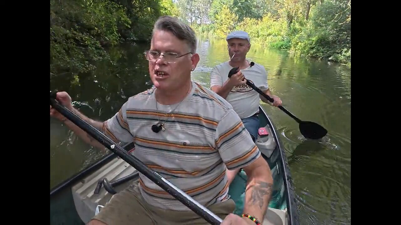 A day on the river with Liz, filming for the documentary :) xxx