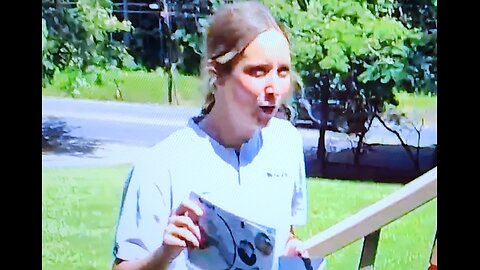 Door to Door Sales Lady