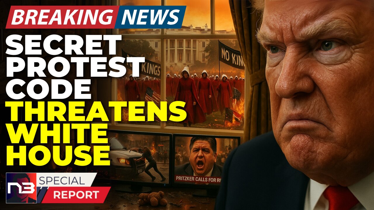 🚨BREAKING: Secret Code On Protest Signs Reveals Sinister Plot - White House On High Alert Now