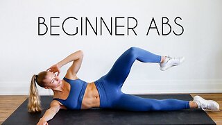 15 MIN Beginner Ab Workout 💥 | No Equipment, At-Home Core Burn! 🏠🔥