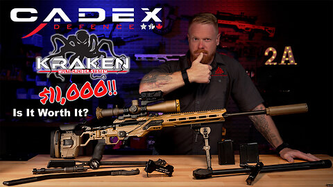 Cadex Defence Kraken - Multi-Caliber Rifle System - Best Long Range Rifle System?