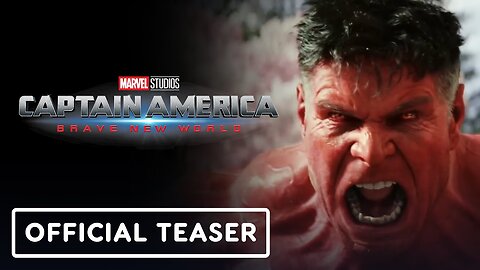 Captain America Brave New World - Official 'Now Streaming' Teaser Trailer (2025) Anthony Mackie
