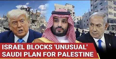 Saudi's MBS Fumes As Israel BLOCKS Saudi Prince's Chopper For West Bank Amid Big Palestine Move