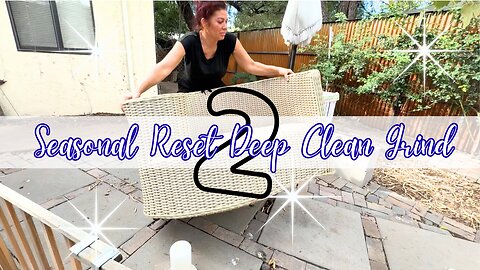 ✨ NEW DEEP CLEAN WITH ME (Part 2) // 🏡 3+ HR SEASONAL WHOLE HOUSE RESET ✨