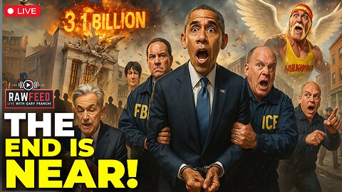 🚨LIVE: 20 Agents Confirm Obama Treason! Maxwell Talks! Trump Grills Fed! A Legend Lost!