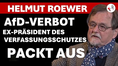 Der Verfassungsschutz handelt illegal und verfassungsfeindlich | Dr. Helmut Roewer im Interview