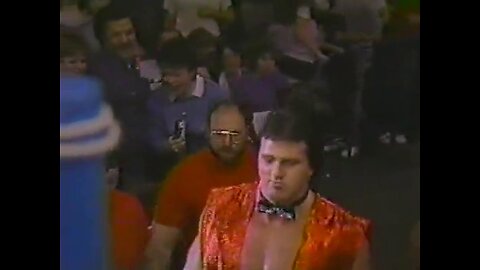 1-19-1985-championship wrestling- Brutus beefcake vs. Jim powers