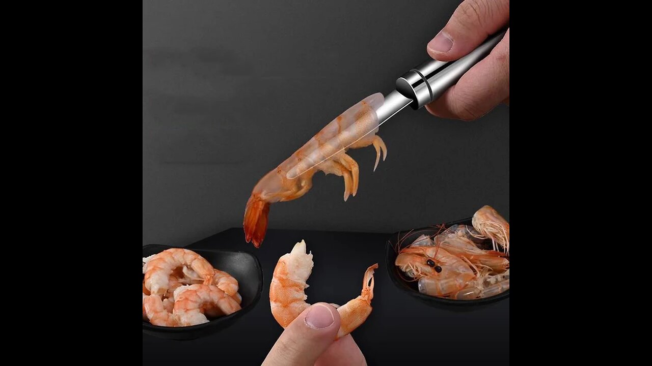 Multifunctional Household Shrimp Peeler and Deveiner