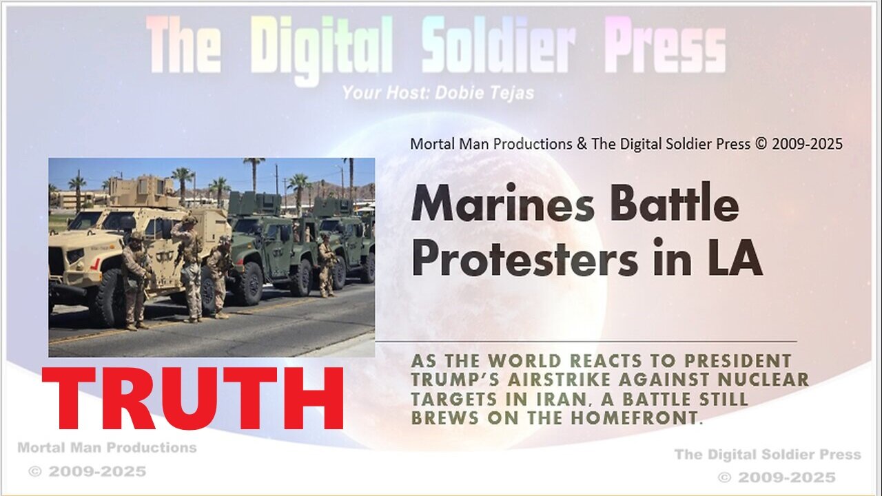 Marines Battle Protesters in LA