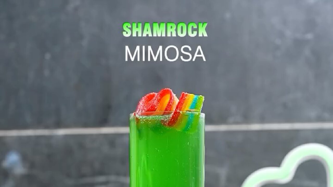 COCKTAIL SHAMROCK MIMOSA