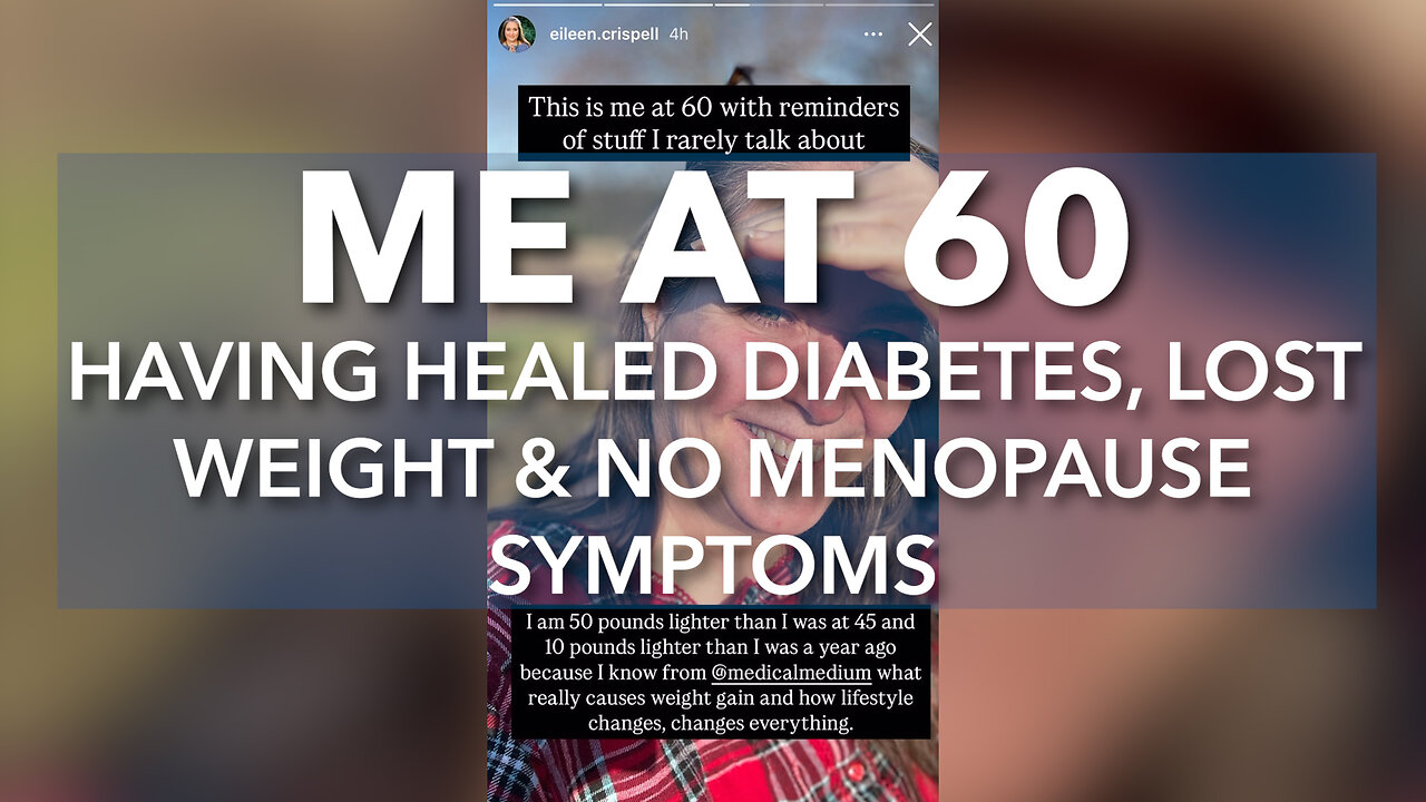 Me At 60 Having Healed Diabetes, Lost Weight & No Menopause Symptoms