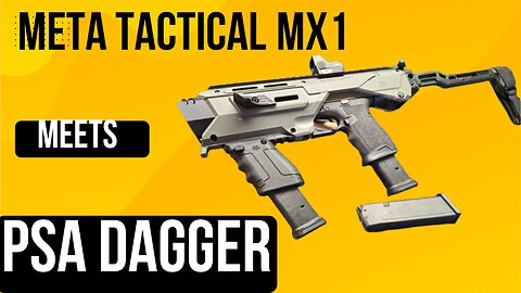 Meta Tactical MX 1 meets PSA Dagger