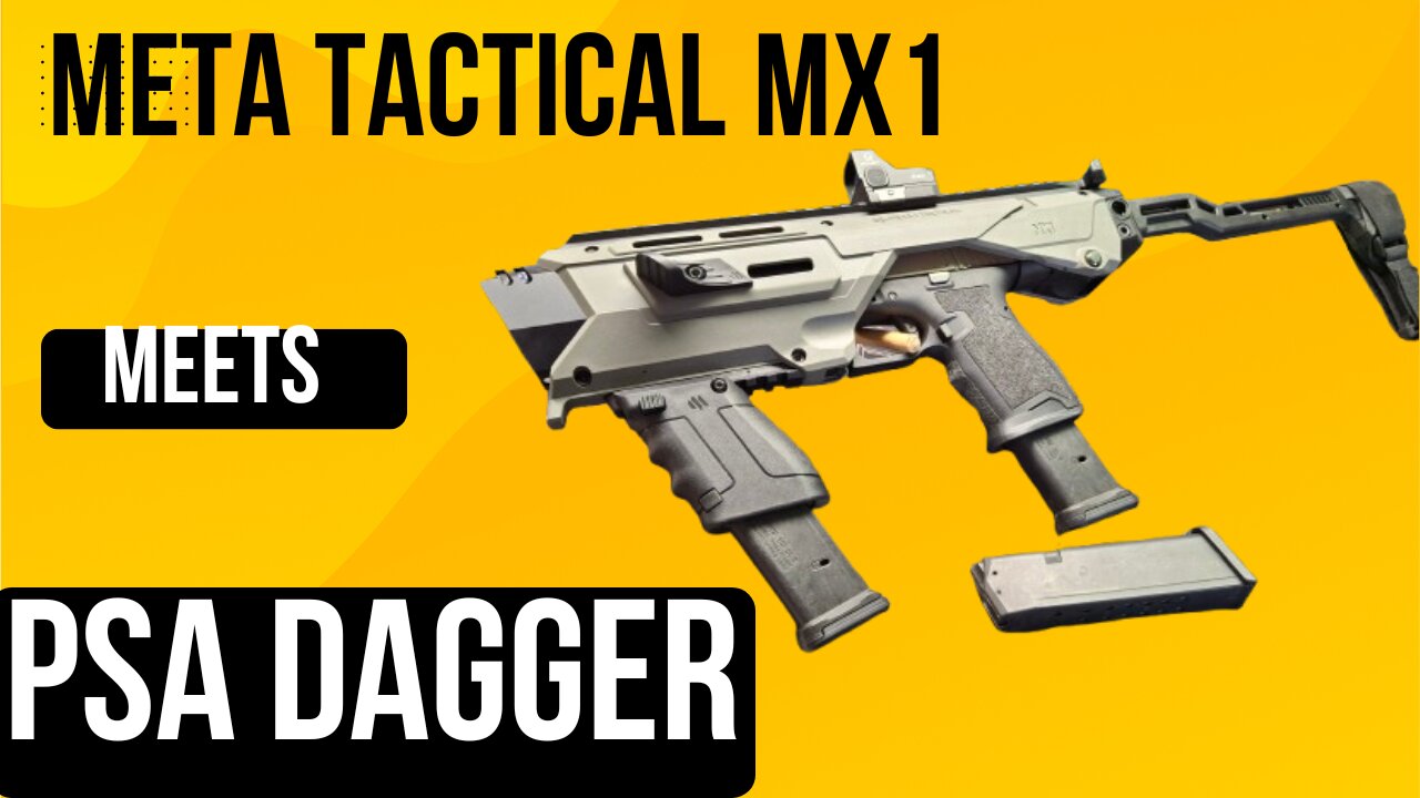 Meta Tactical MX 1 meets PSA Dagger