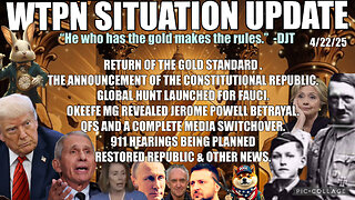 RETURN OF GOLD STANDARD, FAUCI, 911 HEARING, Pope/Hitler breeding program and more.