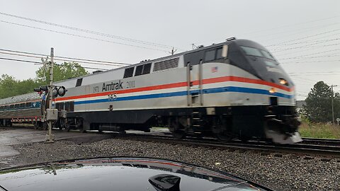 Car can’t wait for Amtrak