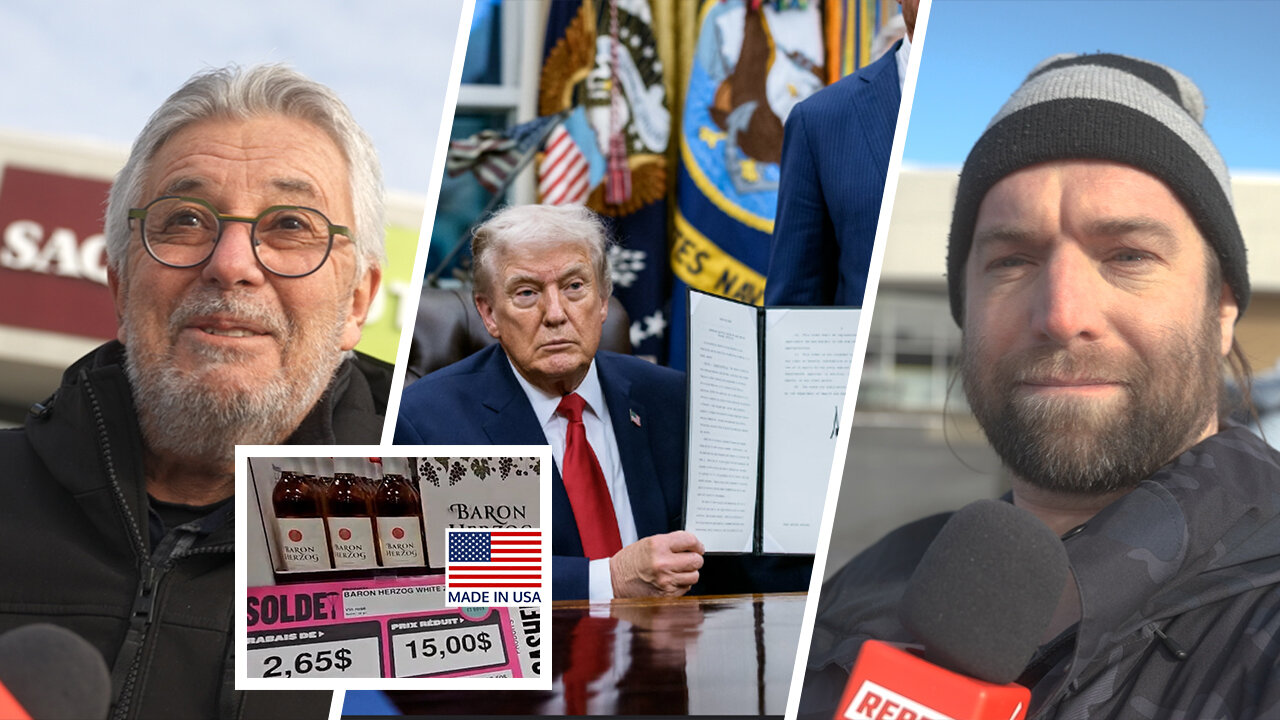 Last call for American alcohol as Quebecers line up at SAQ