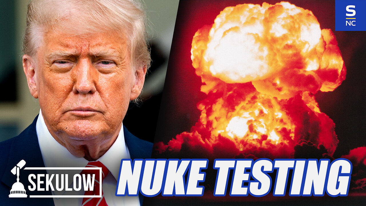 US To Resume Nuke Tests, Trump's 3rd Term, & Operation Arctic Frost