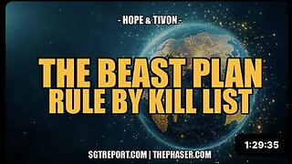 PALANTIR BEAST PLAN: RULE BY KILL LIST -- Hope & Tivon