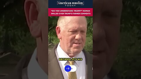 Do you understand Trump? Homan grilled over Trump's farmer comments.