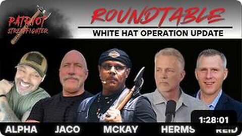 7.10.25 Patriot Streetfighter EMERGENCY ROUNDTABLE | Herms, Jaco, Reid, Alpha Warrior
