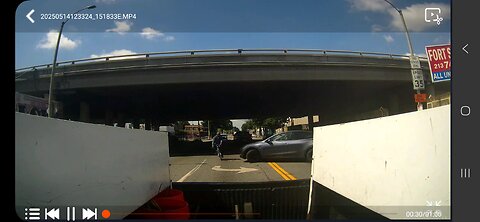 bicyclist gets hit by tesla